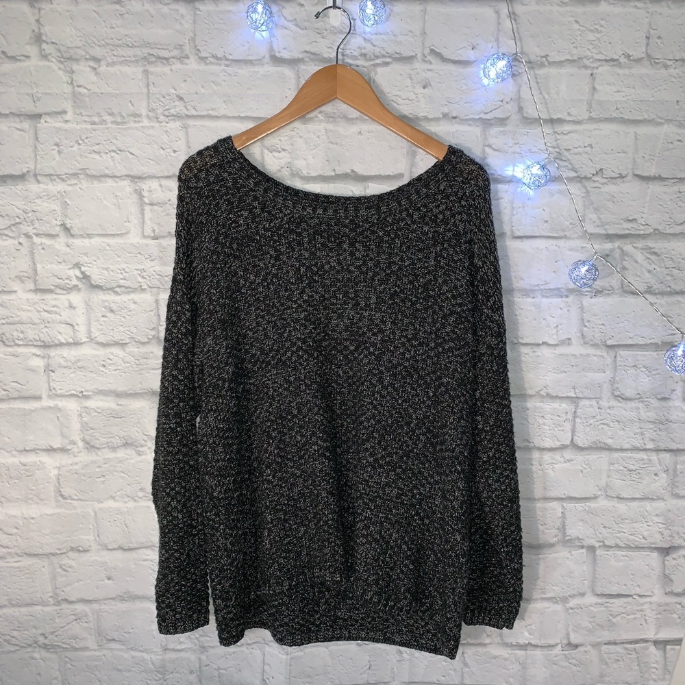 A.n.a Knit Black Sweater